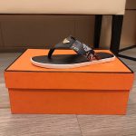 Armani Leather Slippers For Summer