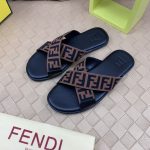Fendi Cowhide Slippers For Spring