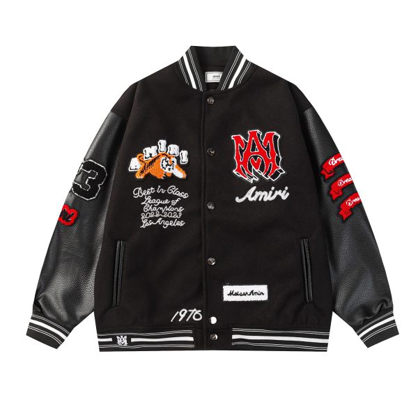 Ami Leather Jacket