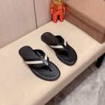 Bally Cowhide Slippers