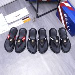 Bally Cowhide Slippers