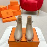 HermÃ¨s Cowhide Boots For Fall