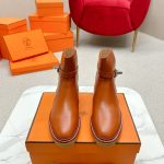 HermÃ¨s Cowhide Boots For Fall