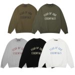 Fear Of God Fleece Long-Sleeved Sweatshirt For Fall