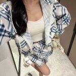 Burberry Plaid Shorts