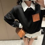Loewe Leather Hoodie