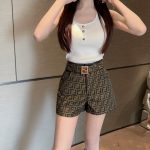 Fendi Jacquard Shorts