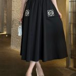 Loewe Leather Skirt