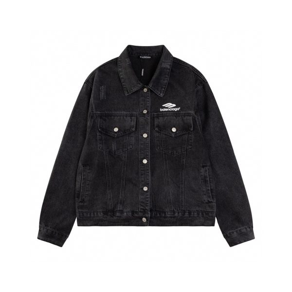 Balenciaga Denim Outerwear For Autumn