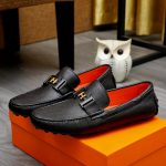HermÃ¨s Cowhide Leather Shoes