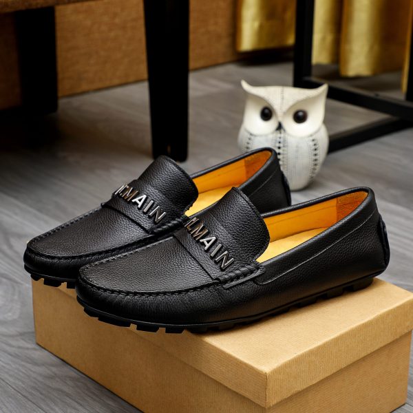 Balmain Cowhide Leather Shoes