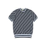 Dior Jacquard Short-Sleeved Shirts