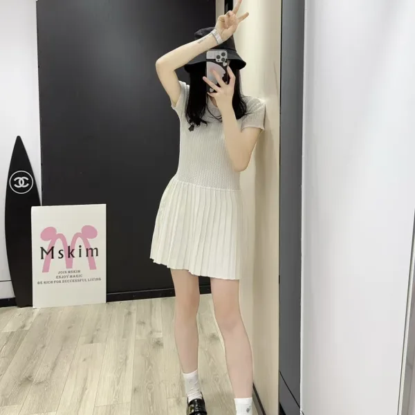 Chrome Hearts Leather Dress