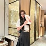 Dior Pleated Skirt