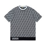 Fendi Breathable Fabric Short-Sleeved T-Shirt
