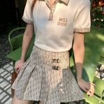 Dior Jacquard Short-Sleeved Shirts