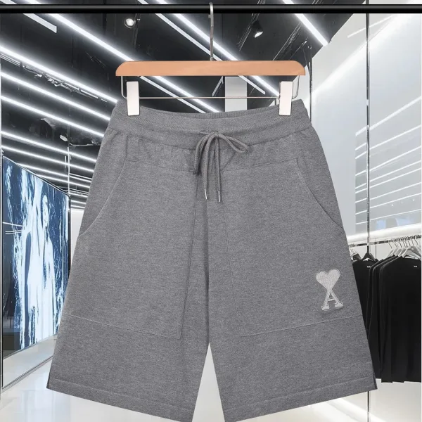 Ami Knitted Fabric Shorts For Spring