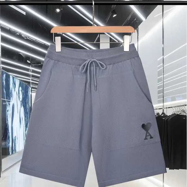 Ami Knitted Fabric Shorts For Spring