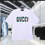 Gucci Fleece Short-Sleeved T-Shirt