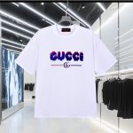 Gucci Fleece Short-Sleeved T-Shirt
