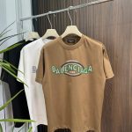 Balenciaga Cotton Short Sleeves For Autumn