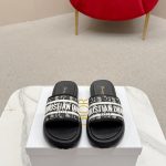 Dior Epoxy Resin Slippers For Spring