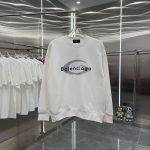 Balenciaga Stone Long-Sleeved Sweatshirt For Autumn