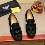 Armani Cowhide Leather Shoes