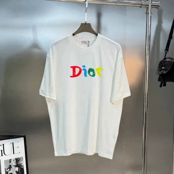 Dior Cotton Short-Sleeved T-Shirts For Early Spring