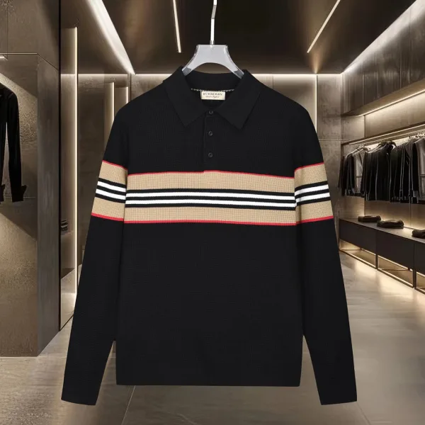 Burberry Wool Long-Sleeved Shirts