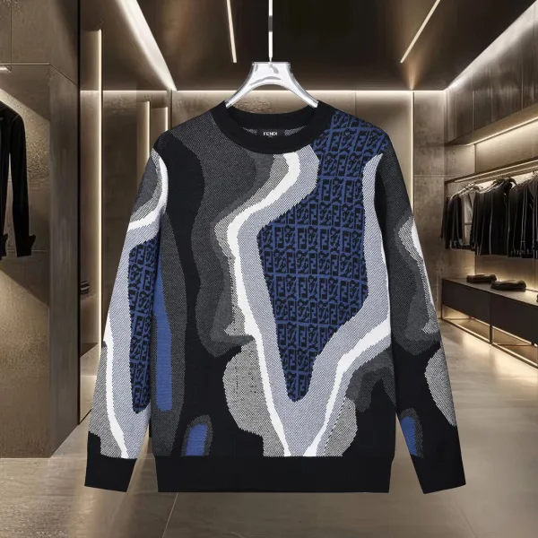 Fendi Jacquard Long-Sleeved Shirts