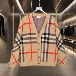 Burberry Knit Fabric Outerwear