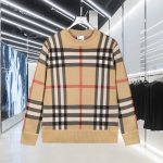 Burberry Plaid Long-Sleeved Shirts For Spring