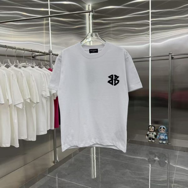 Balenciaga Denim Short Sleeves For Autumn