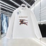 Burberry Cotton Long-Sleeved T-Shirt For Autumn