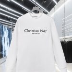 Dior Cotton Long-Sleeved T-Shirt For Fall