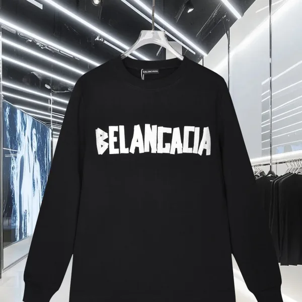 Balenciaga Cotton Long-Sleeved T-Shirt For Fall