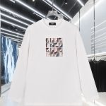 Fendi Cotton Long-Sleeved T-Shirt For Fall