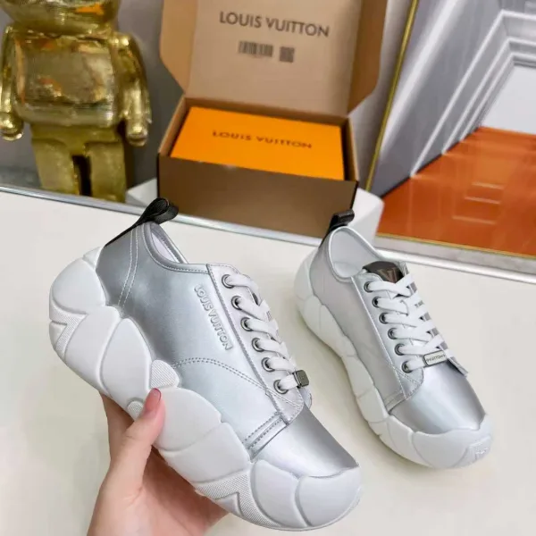 Louis Vuitton Canvas Sneakers For Fall