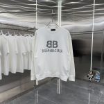 Balenciaga Stone Long-Sleeved Sweatshirt For Autumn