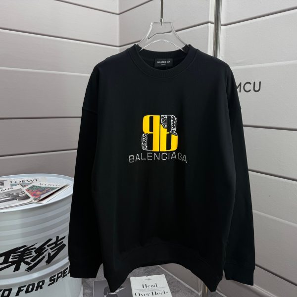 Balenciaga Foam Long-Sleeved Sweatshirt For Autumn