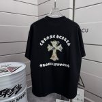 Chrome Hearts Cotton Short-Sleeved T-Shirt For Spring