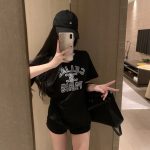 Celine Cotton Short-Sleeved T-Shirt