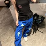 Chrome Hearts Leather Trousers
