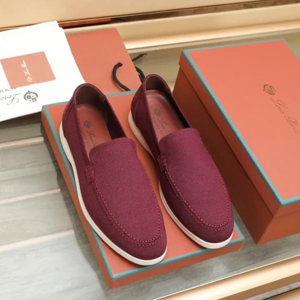 Loro Piana Rubber Cloth Shoes