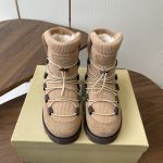 Brunello Cucinelli Sheepskin Snow Boots For Winter