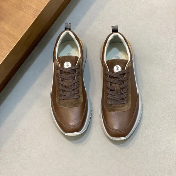 Brunello Cucinelli Calfskin Leather Shoes