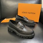 Louis Vuitton Cowhide Leather Shoes