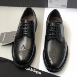 Ermenegildo Zegna Calfskin Leather Shoes