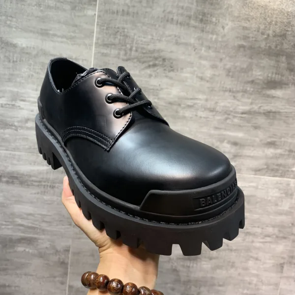 Balenciaga Leather Derby Shoes